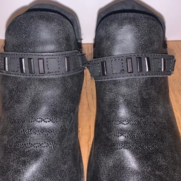 Bzees Washable Barista Black Ankle Boots, Womens 7.5 complete comfort - Picture 3 of 6